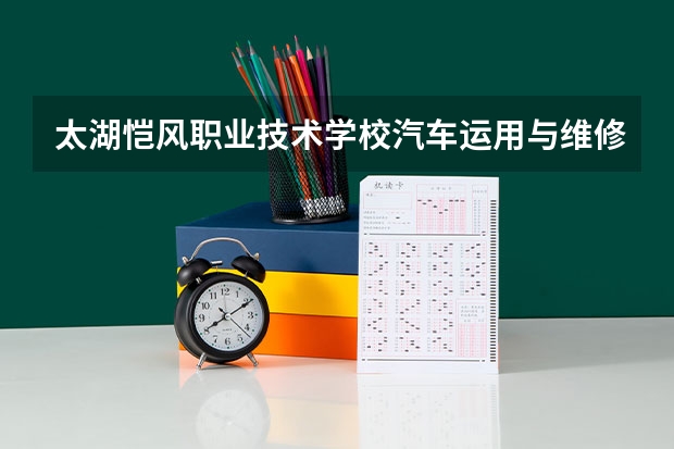 太湖恺风职业技术学校汽车运用与维修课程及专业能力要求