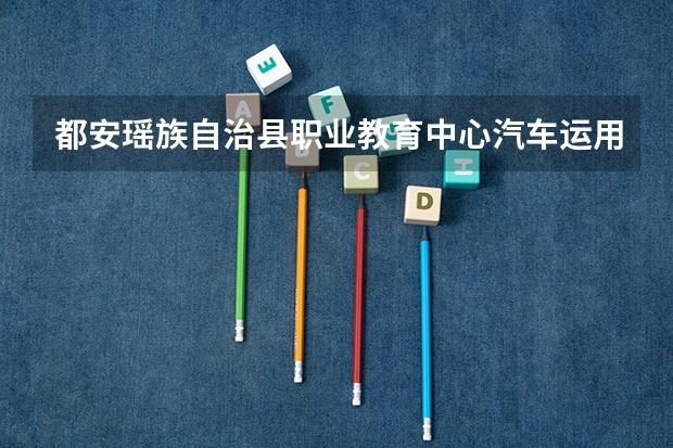 都安瑶族自治县职业教育中心汽车运用与维修课程及专业能力要求