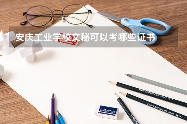 安庆工业学校文秘可以考哪些证书