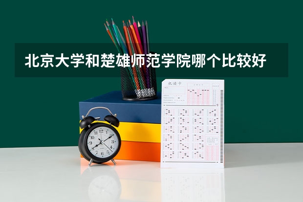 北京大学和楚雄师范学院哪个比较好 
