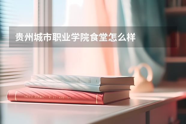 贵州城市职业学院食堂怎么样