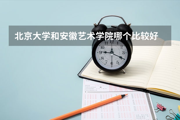 北京大学和安徽艺术学院哪个比较好 