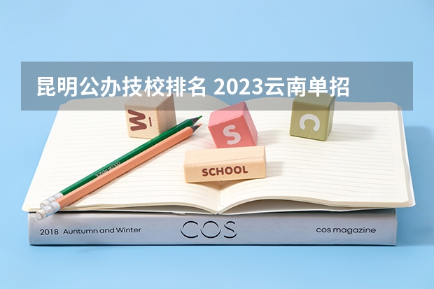 昆明公办技校排名 2023云南单招学校排名