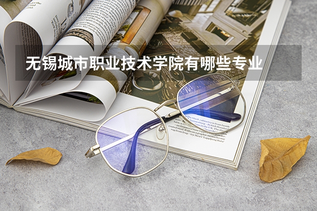 无锡城市职业技术学院有哪些专业