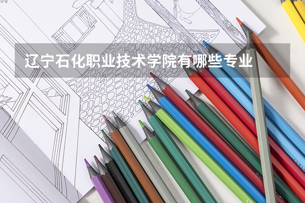 辽宁石化职业技术学院有哪些专业