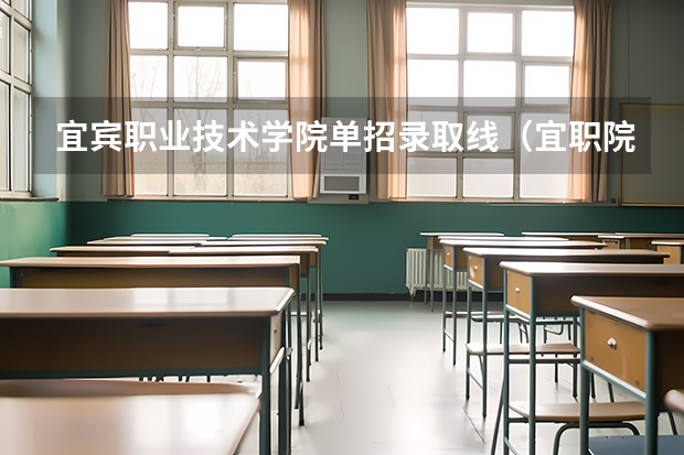宜宾职业技术学院单招录取线（宜职院官网单招人数）