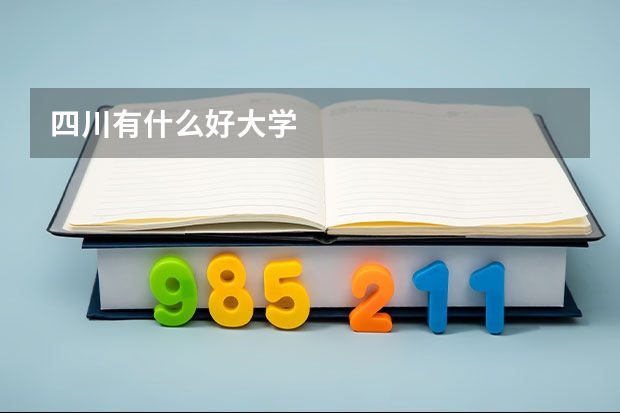 四川有什么好大学