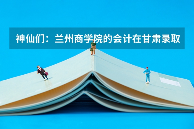 神仙们：兰州商学院的会计在甘肃录取分数线是多少？