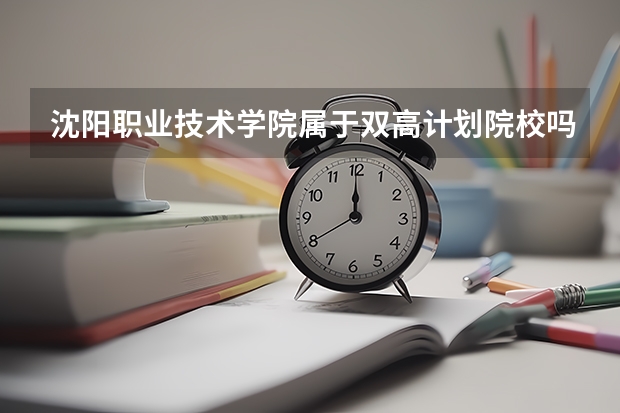 沈阳职业技术学院属于双高计划院校吗